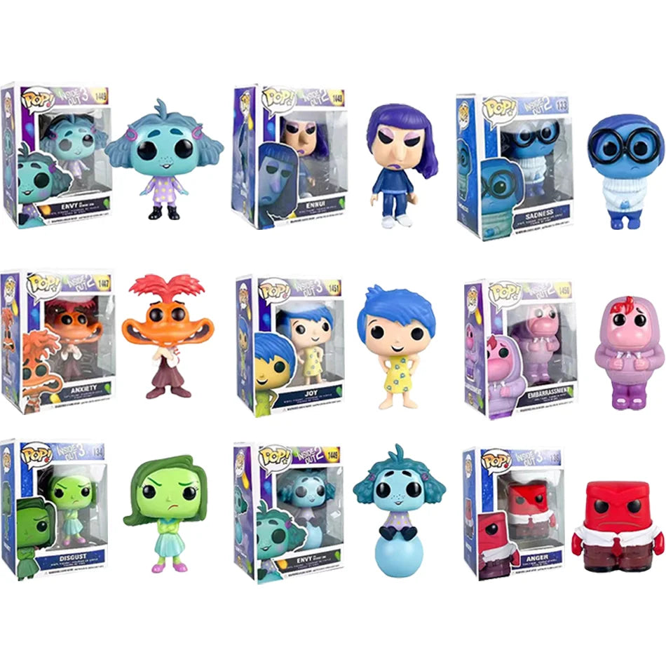 Figuras Anime Inside Out 10cm