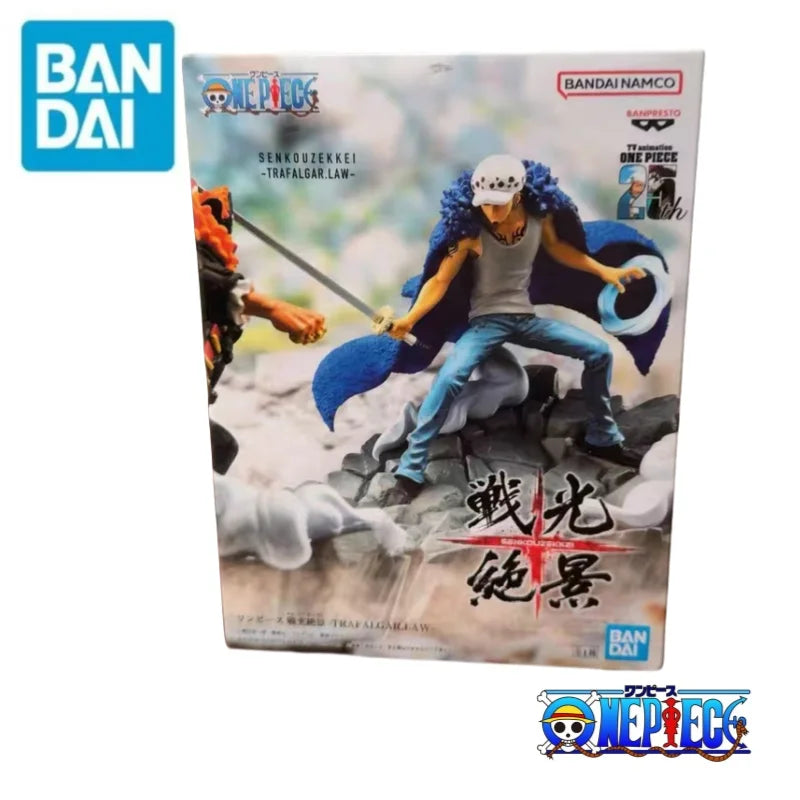 Bandai Original One Piece Banpresto Barba Negra VS Law