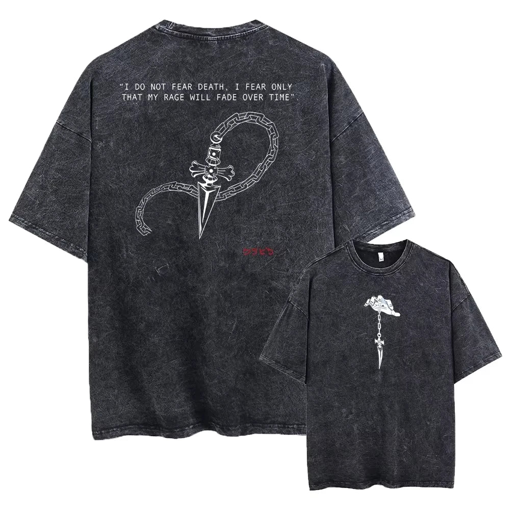 Anime Hunter X Hunter Camiseta Oversize Unisex