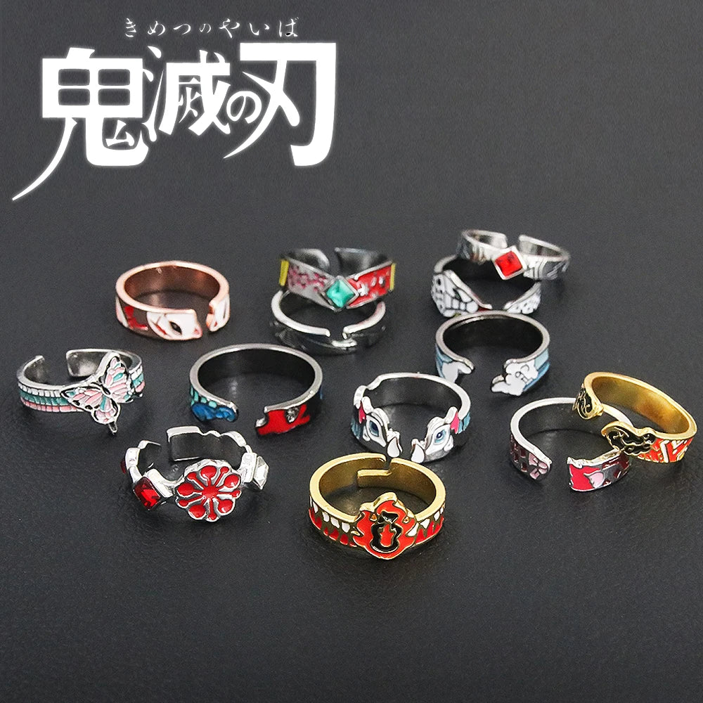 Anime Demon Slayer Anillos