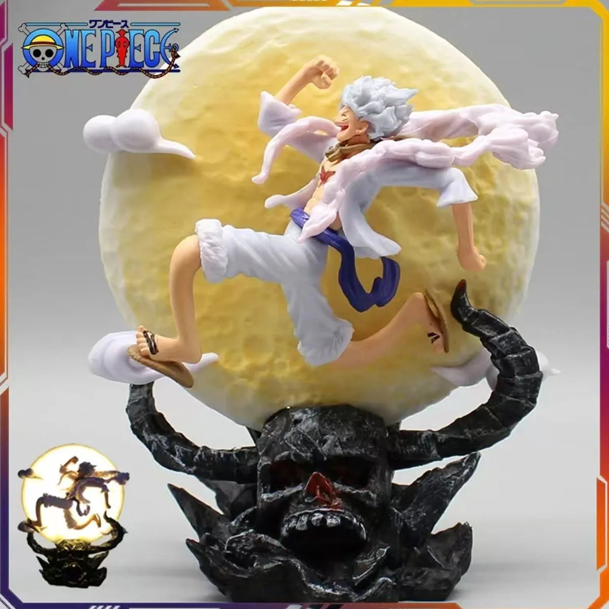 One Piece Anime Figure Luna Lámpara 14cm