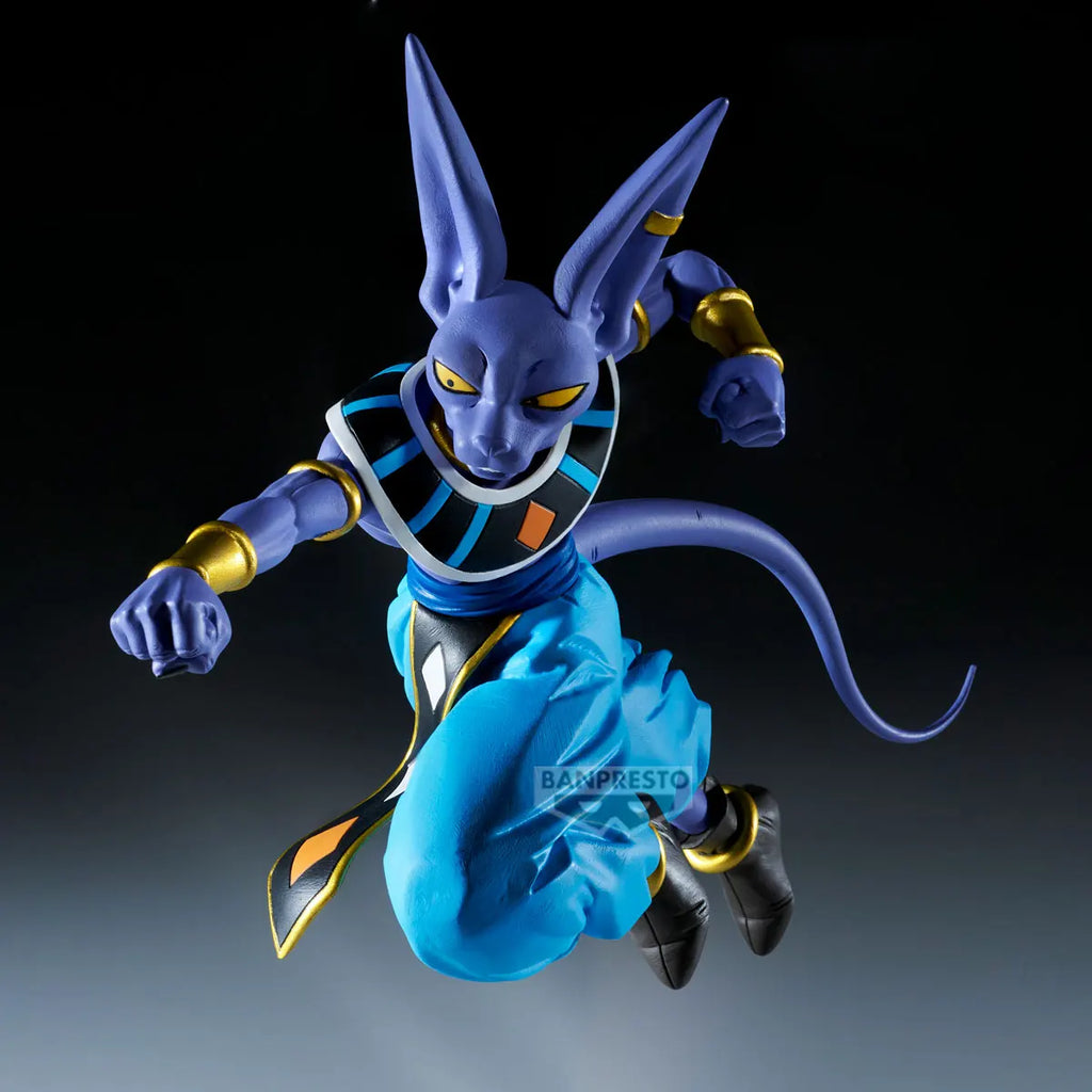 Original Bandai Banpresto Figura Anime Dragon Ball Super Saiyan God Goku VS Beerus