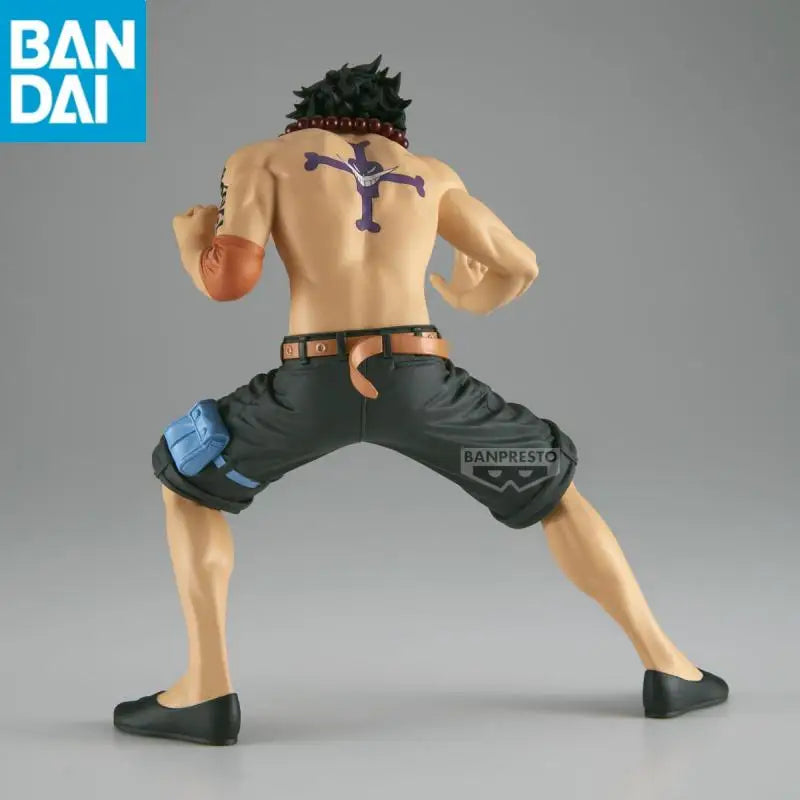 Original Bandai Banpresto Figura Anime One Piece Ace