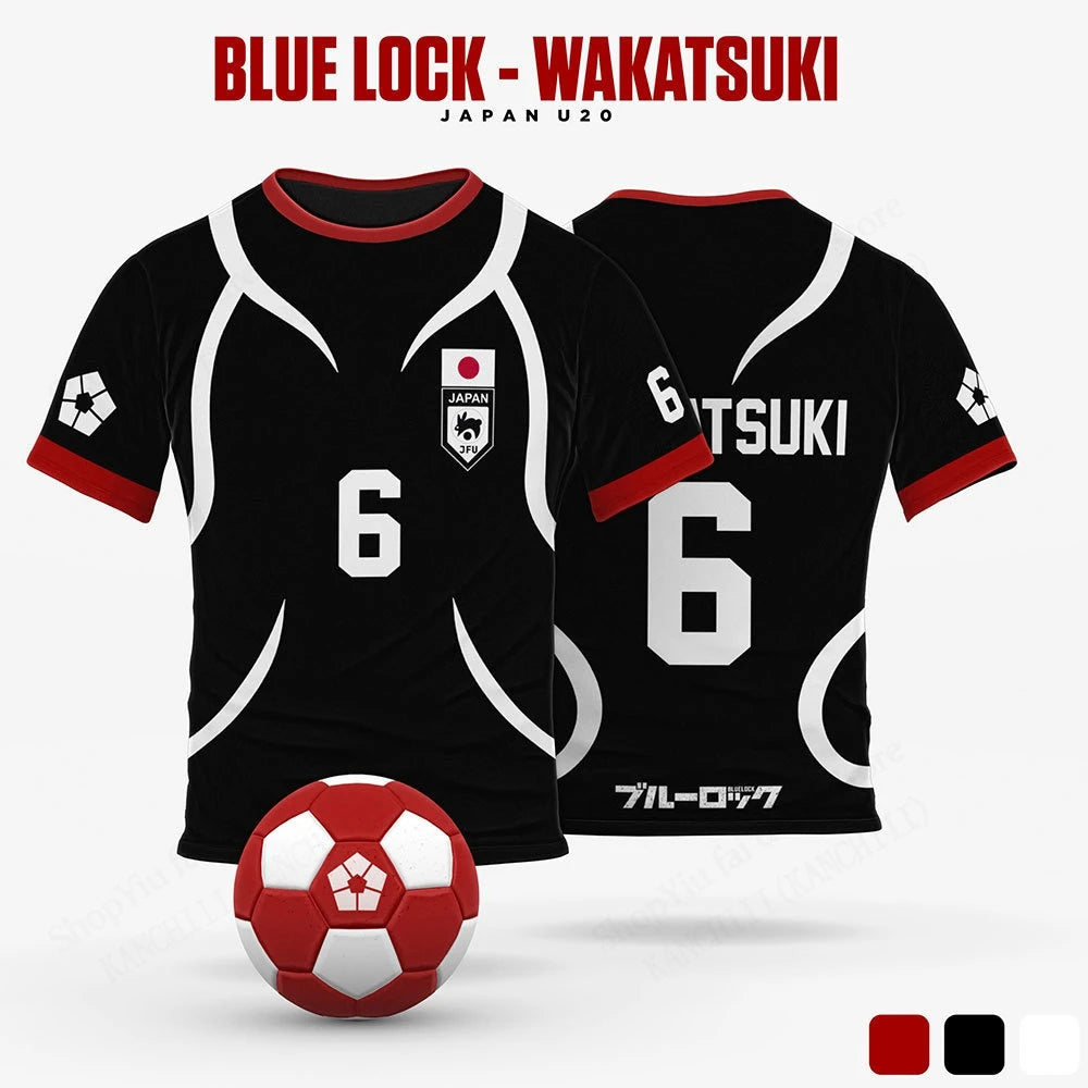 Anime Blue Lock Camiseta Unisex