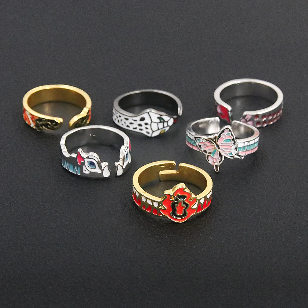 Anime Demon Slayer Anillos
