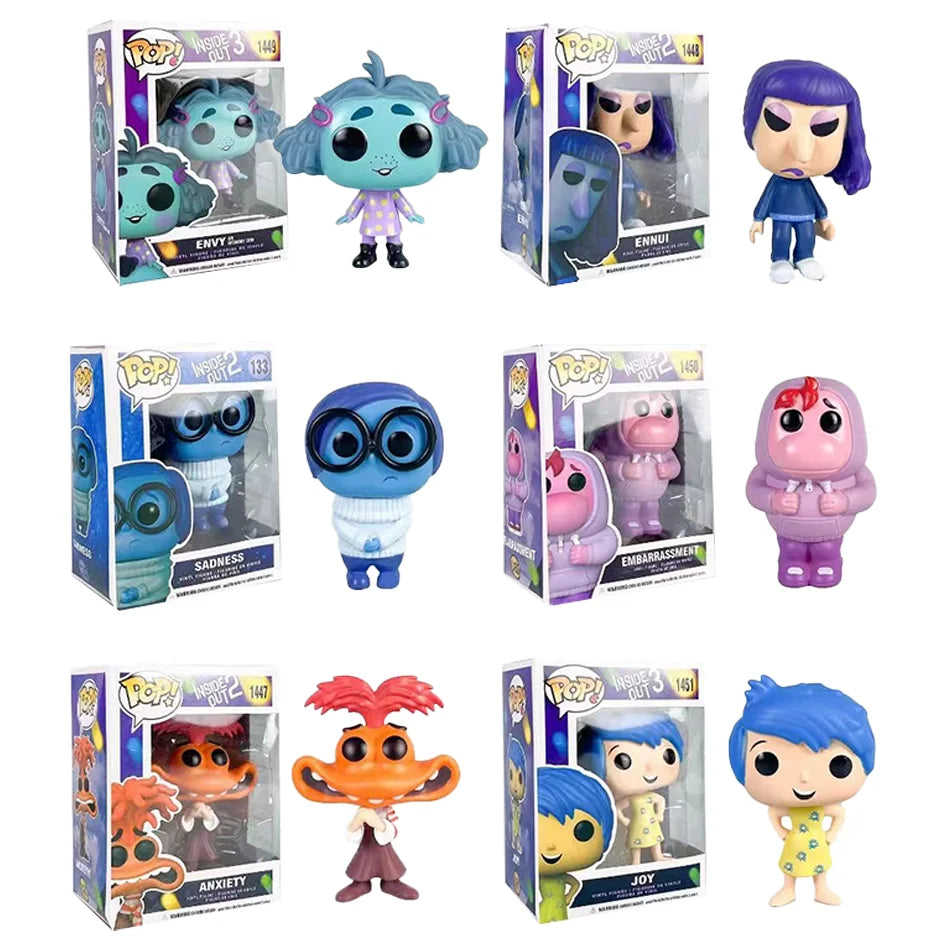 Figuras Anime Inside Out 10cm