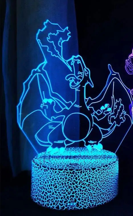 Pokemon Lampára Anime LED