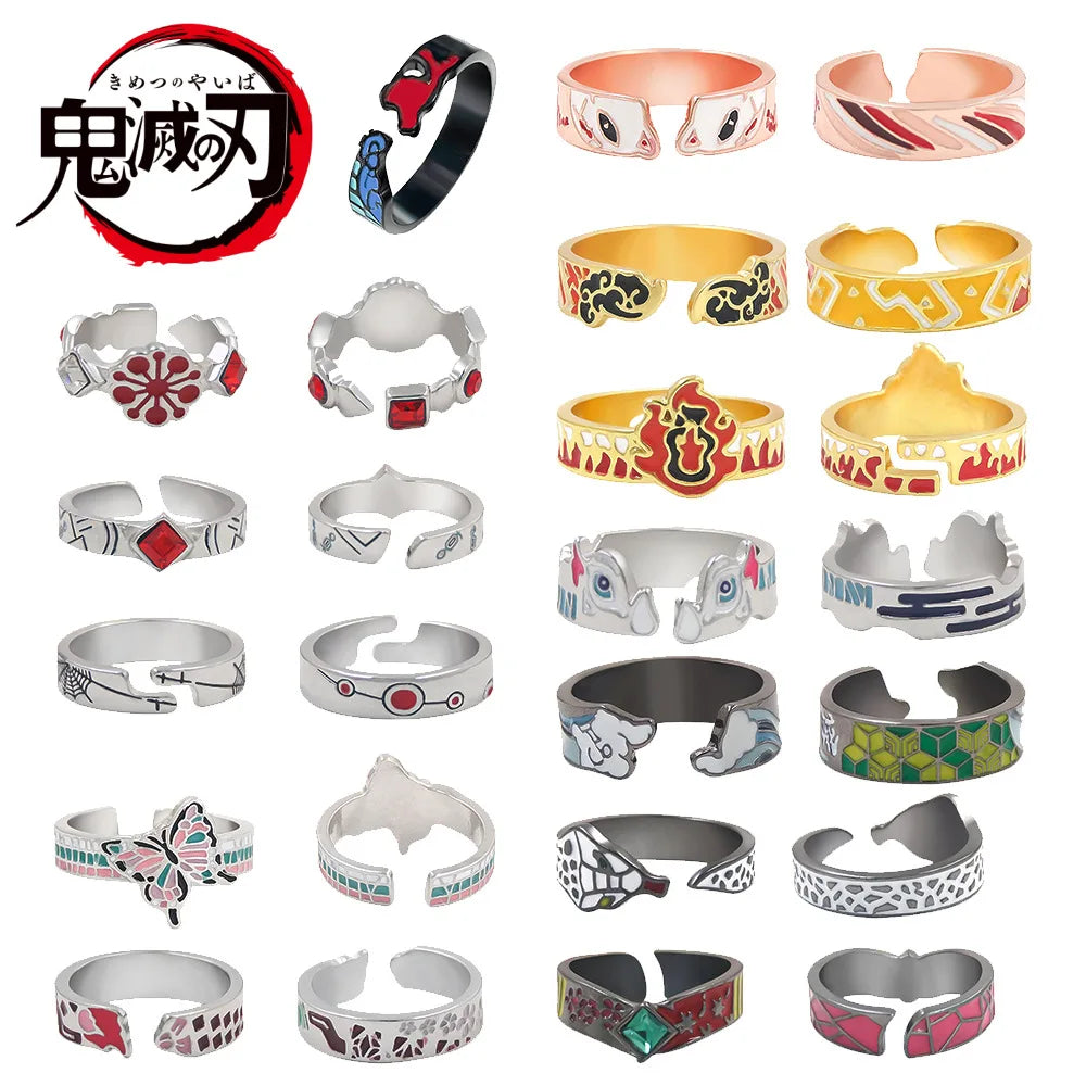 Anime Demon Slayer Anillos