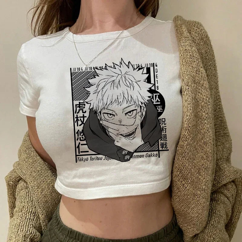 Camiseta Estilo 90S Hip Hop Mujer